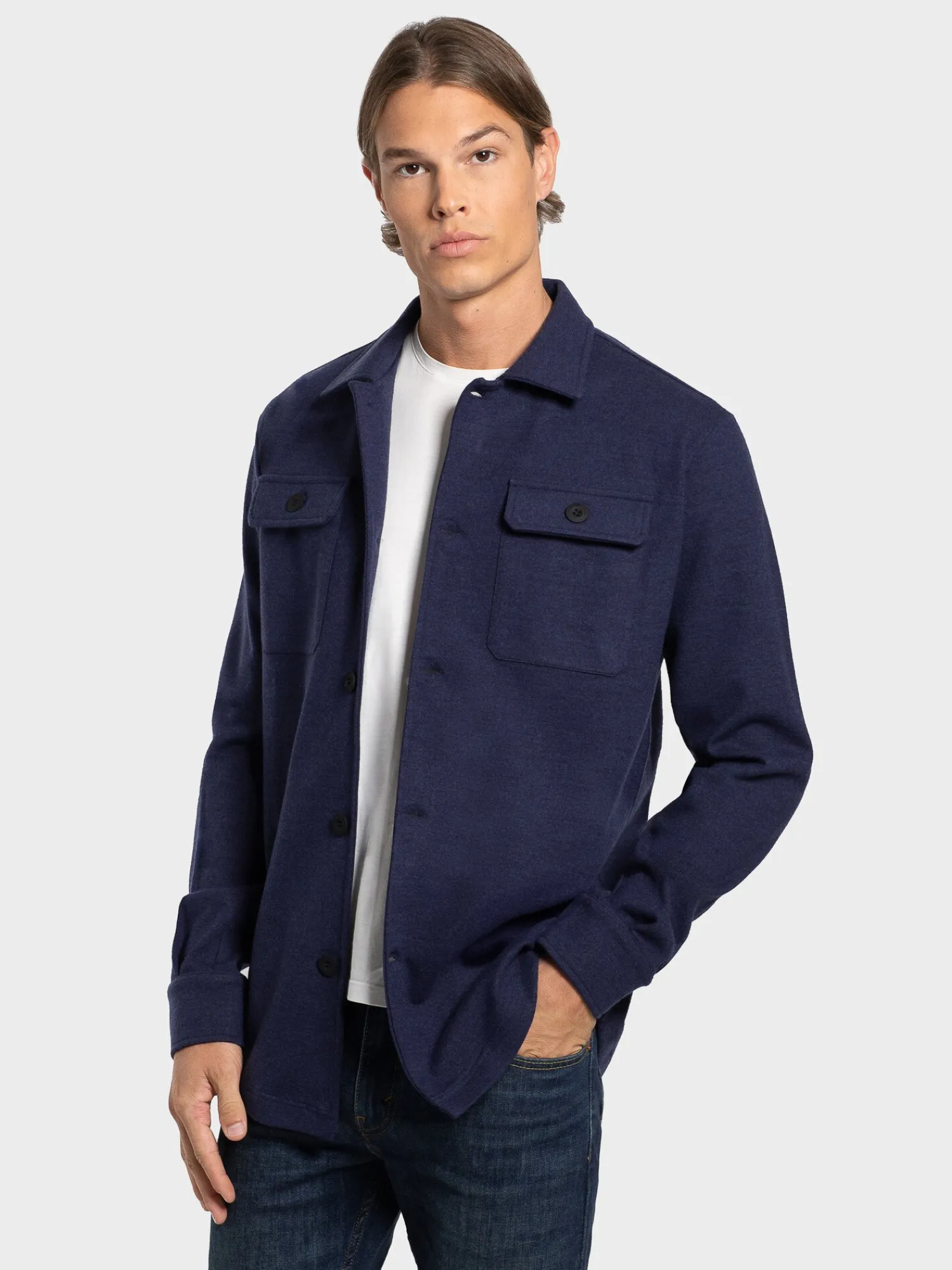 Online Rewoolution LENDENFELD - polo 280 gr per uomo in colore blu