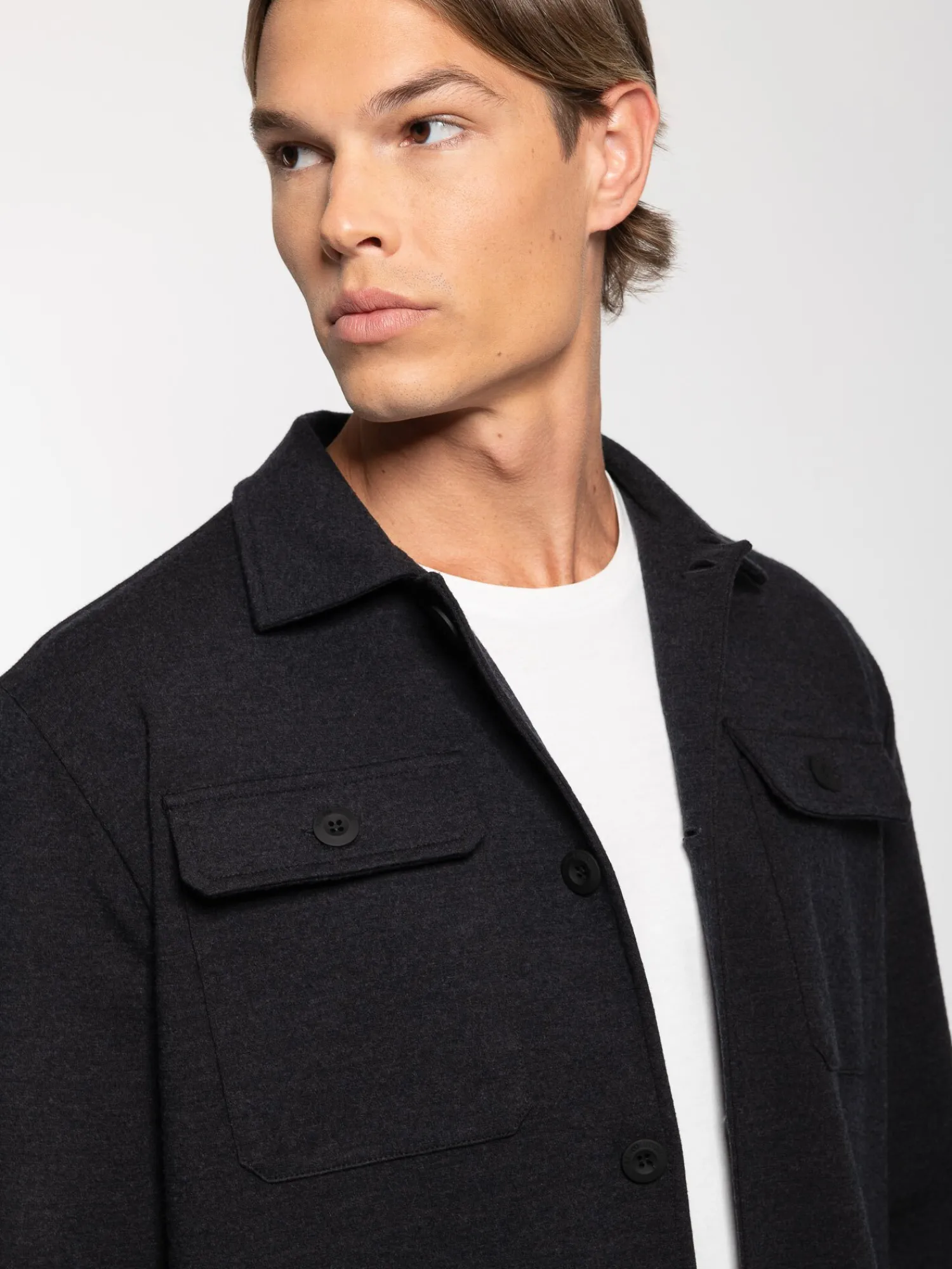 Sale Rewoolution LENDENFELD - polo 280 gr per uomo in colore nero