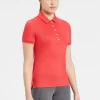 Clearance Rewoolution MIRTH - polo in merino jersey 190 gr per donna in colore rosa
