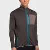 Outlet Rewoolution NAHUEL - felpa 280 gr per uomo in colore marrone