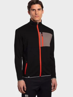Outlet Rewoolution NAHUEL - felpa 280 gr per uomo in colore nero