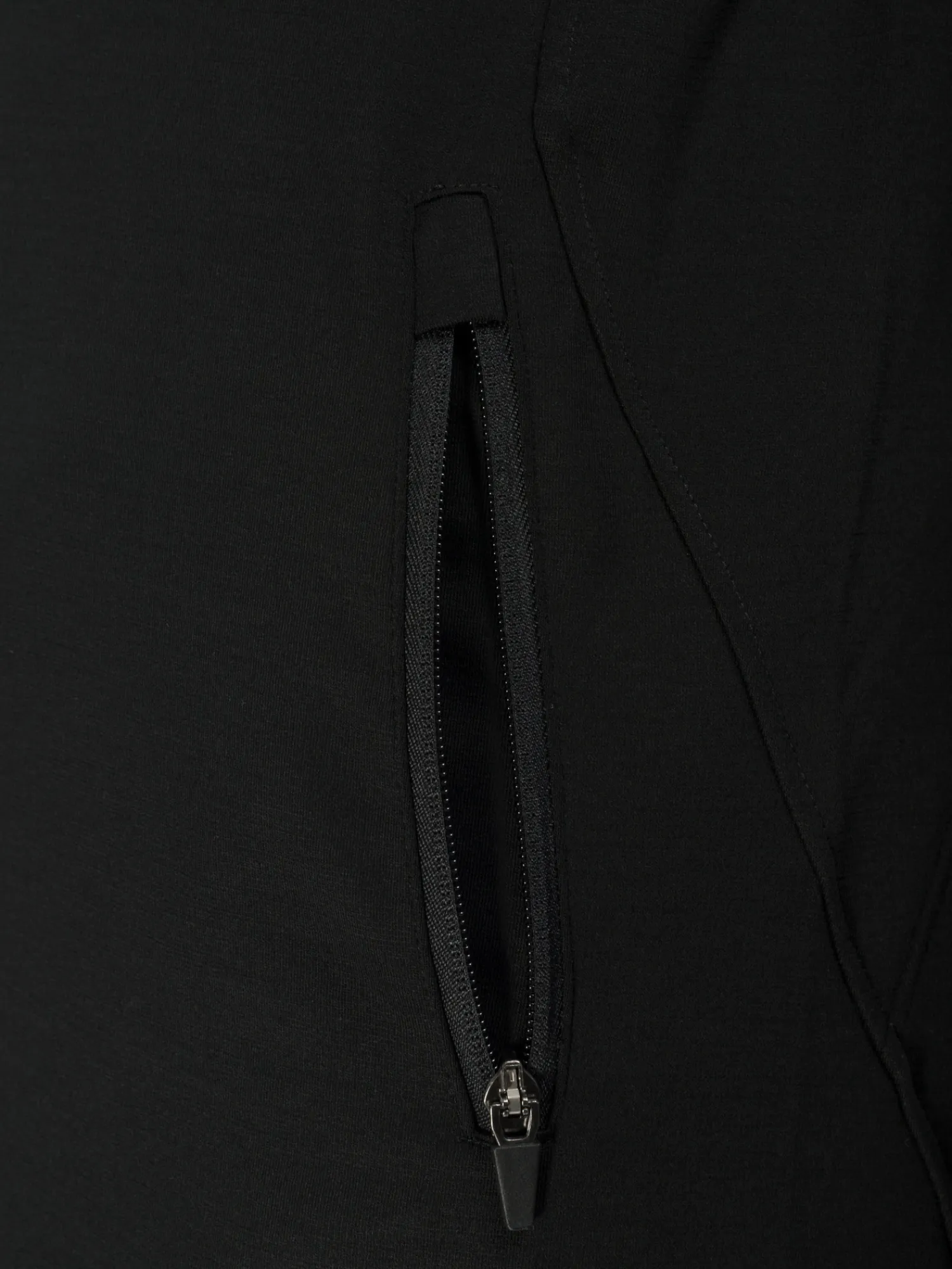 Outlet Rewoolution NOLLIE - felpa in merino jersey 280 gr per uomo in colore nero