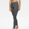 Fashion Rewoolution OLYMPIA - leggings in merino jersey 190 gr  per donna in colore grigio