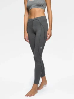 Fashion Rewoolution OLYMPIA - leggings in merino jersey 190 gr  per donna in colore grigio