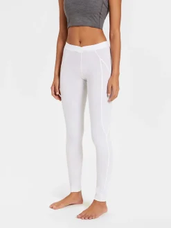 Clearance Rewoolution OLYMPIA - leggings in merino jersey 190 gr  per donna in colore bianco