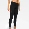 Hot Rewoolution OLYMPIA - leggings in merino jersey 190 gr  per donna in colore nero