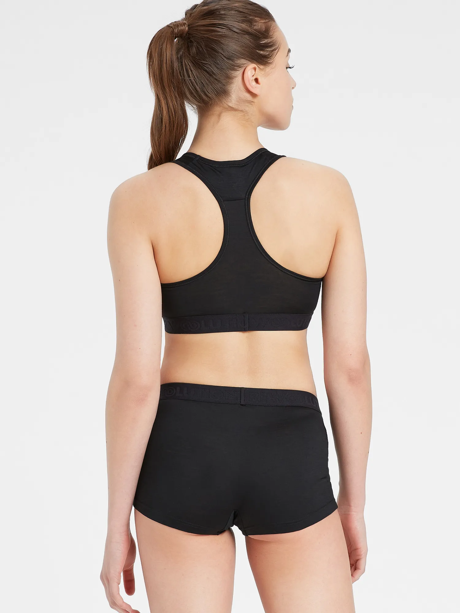 Hot Rewoolution OLYMPIC - intimo in merino jersey 140 gr per donna in colore nero