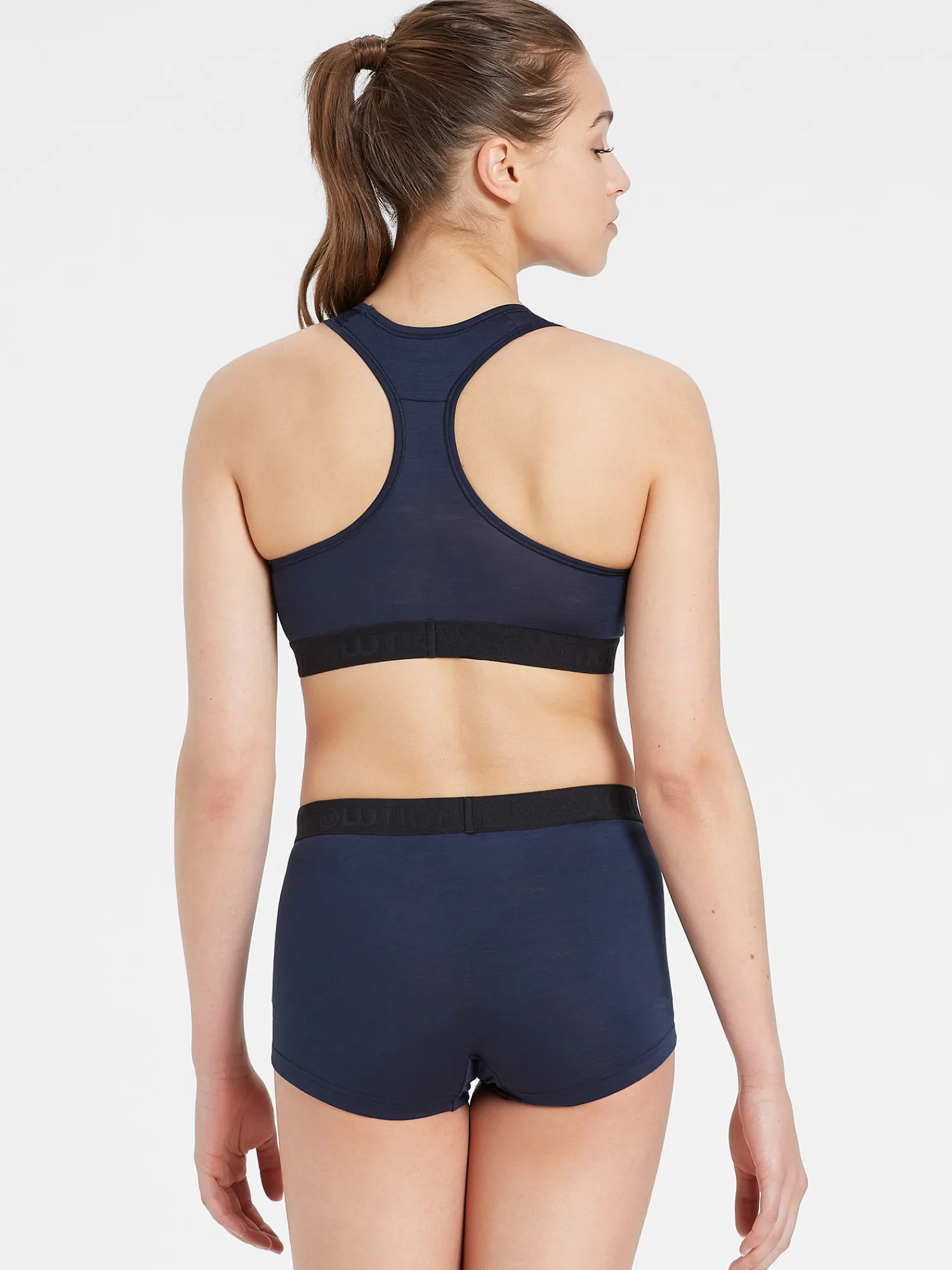 Sale Rewoolution OLYMPIC - intimo in merino jersey 140 gr per donna in colore blu