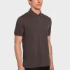 Fashion Rewoolution ORO - polo in merino piquet 210 gr per uomo in colore marrone