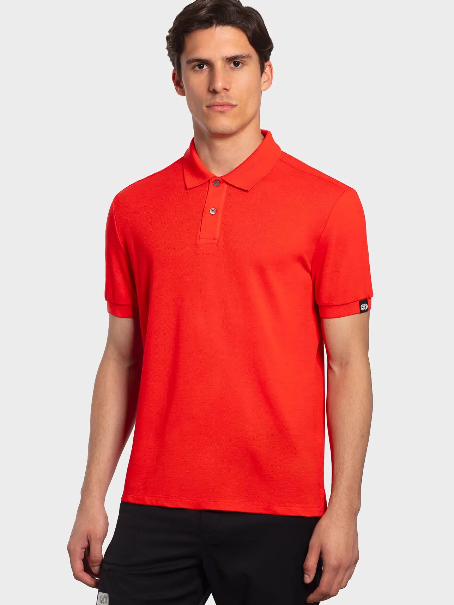Sale Rewoolution ORO - polo in merino piquet 210 gr per uomo in colore arancione