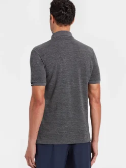 Online Rewoolution ORO - polo in merino piquet 210 gr per uomo in colore grigio
