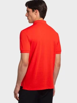 Sale Rewoolution ORO - polo in merino piquet 210 gr per uomo in colore arancione
