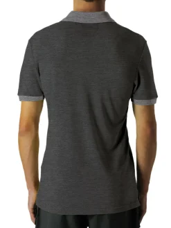 Online Rewoolution ORO - polo in merino piquet 210 gr per uomo in colore grigio