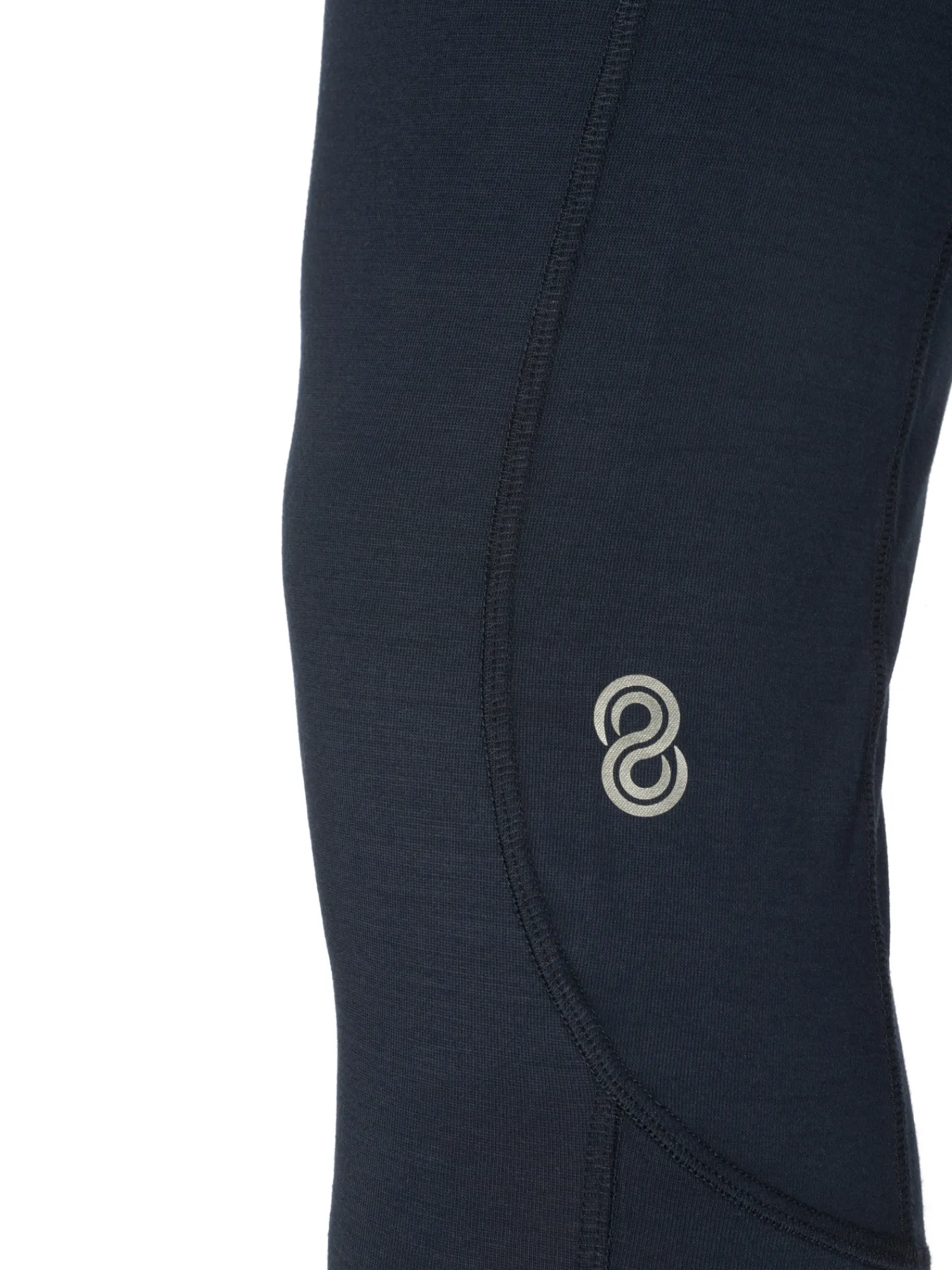 Online Rewoolution PEAK - leggings in merino jersey 190 gr per uomo in colore blu