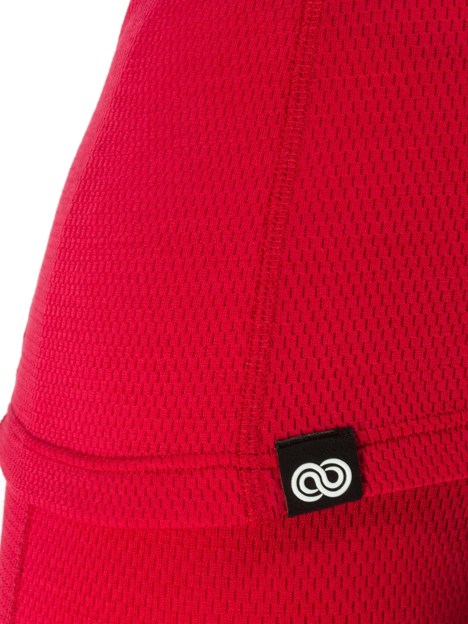 New Rewoolution POLLUX - felpa in merino mesh 180 gr per donna in colore rosso