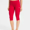 Fashion Rewoolution RACE - leggings in merino jersey 190 gr per donna in colore rosso