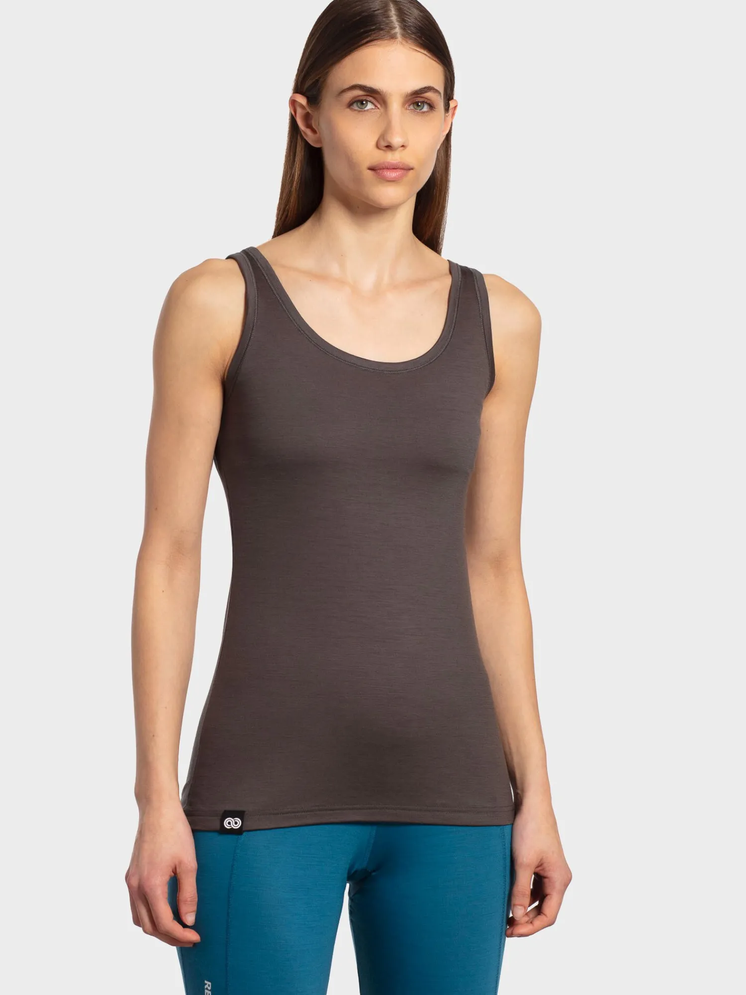 Clearance Rewoolution RAINBOW - intimo in merino jersey 140 gr per donna in colore marrone