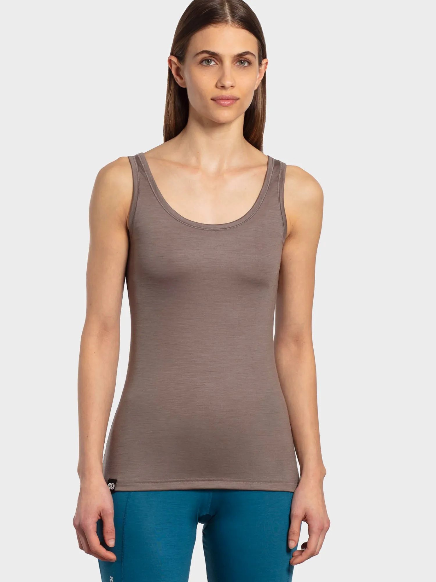 Discount Rewoolution RAINBOW - intimo in merino jersey 140 gr per donna in colore marrone
