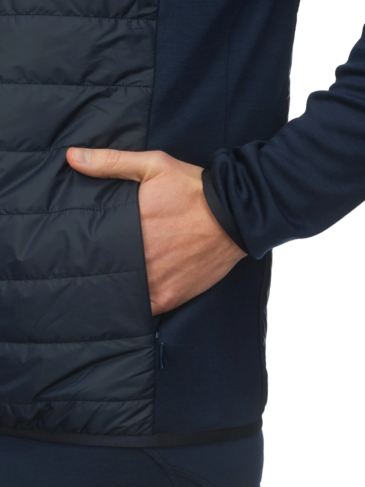 Sale Rewoolution RAS - felpa in merino punto roma 280 gr per uomo in colore blu