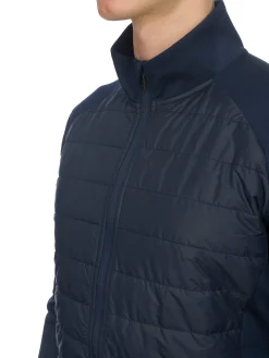 Sale Rewoolution RAS - felpa in merino punto roma 280 gr per uomo in colore blu