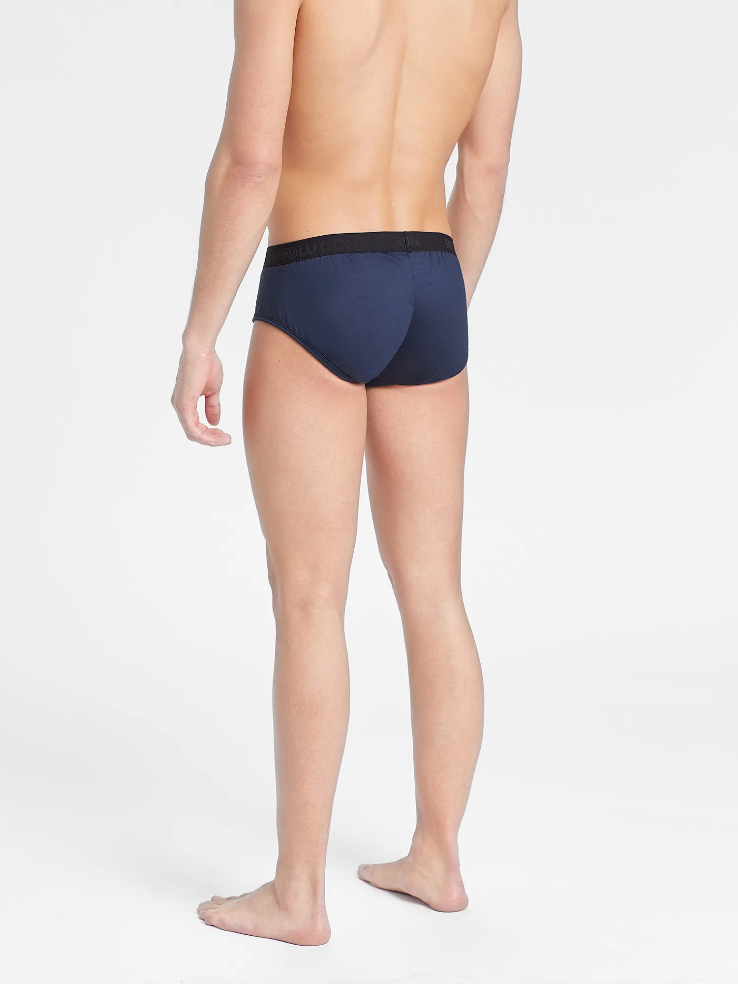 Clearance Rewoolution RIPLAY - intimo in merino jersey 140 gr per uomo in colore blu