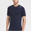 Best Rewoolution SCOUT - t-shirt in merino jersey 190 gr per uomo in colore blu