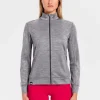 Outlet Rewoolution SNUG - felpa in merino jersey 280 gr per donna in colore grigio