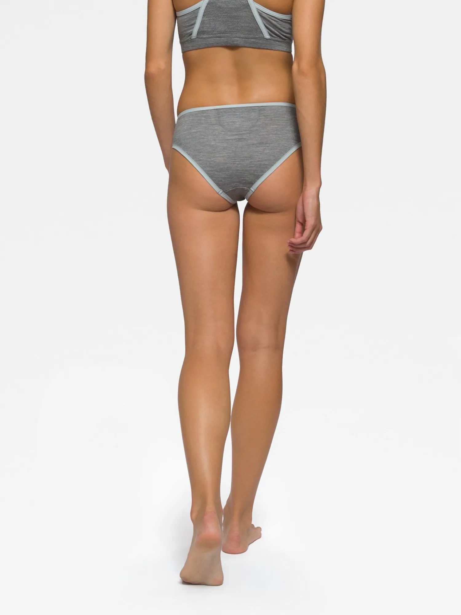 New Rewoolution SURI - intimo in merino jersey 140 gr per donna in colore grigio
