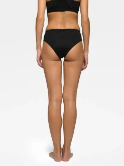 Outlet Rewoolution SURI - intimo  in merino jersey 140 gr  per donna in colore nero