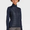 Sale Rewoolution SYBILLA - felpa in merino punto roma 280 gr per donna in colore blu