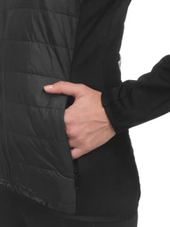 New Rewoolution SYBILLA - felpa in merino punto roma 280 gr per donna in colore nero