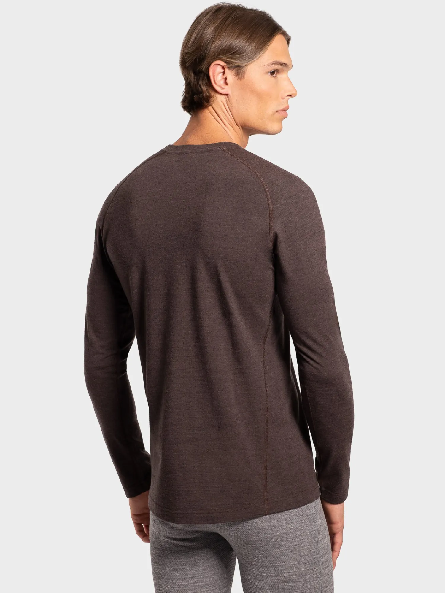 Best Rewoolution TASMAN - t-shirt 210 gr per uomo in colore marrone