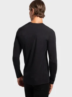 Online Rewoolution TASMAN - t-shirt 210 gr per uomo in colore nero