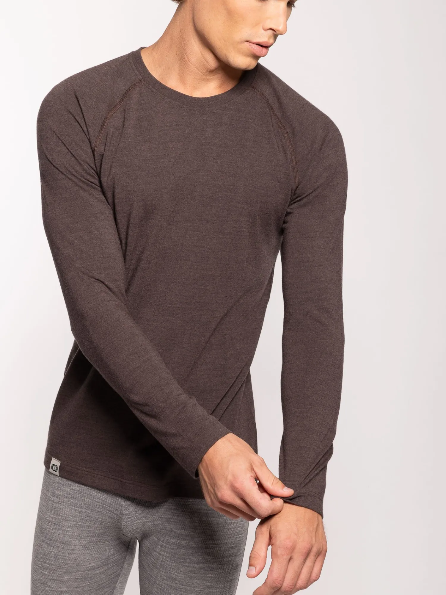 Best Rewoolution TASMAN - t-shirt 210 gr per uomo in colore marrone