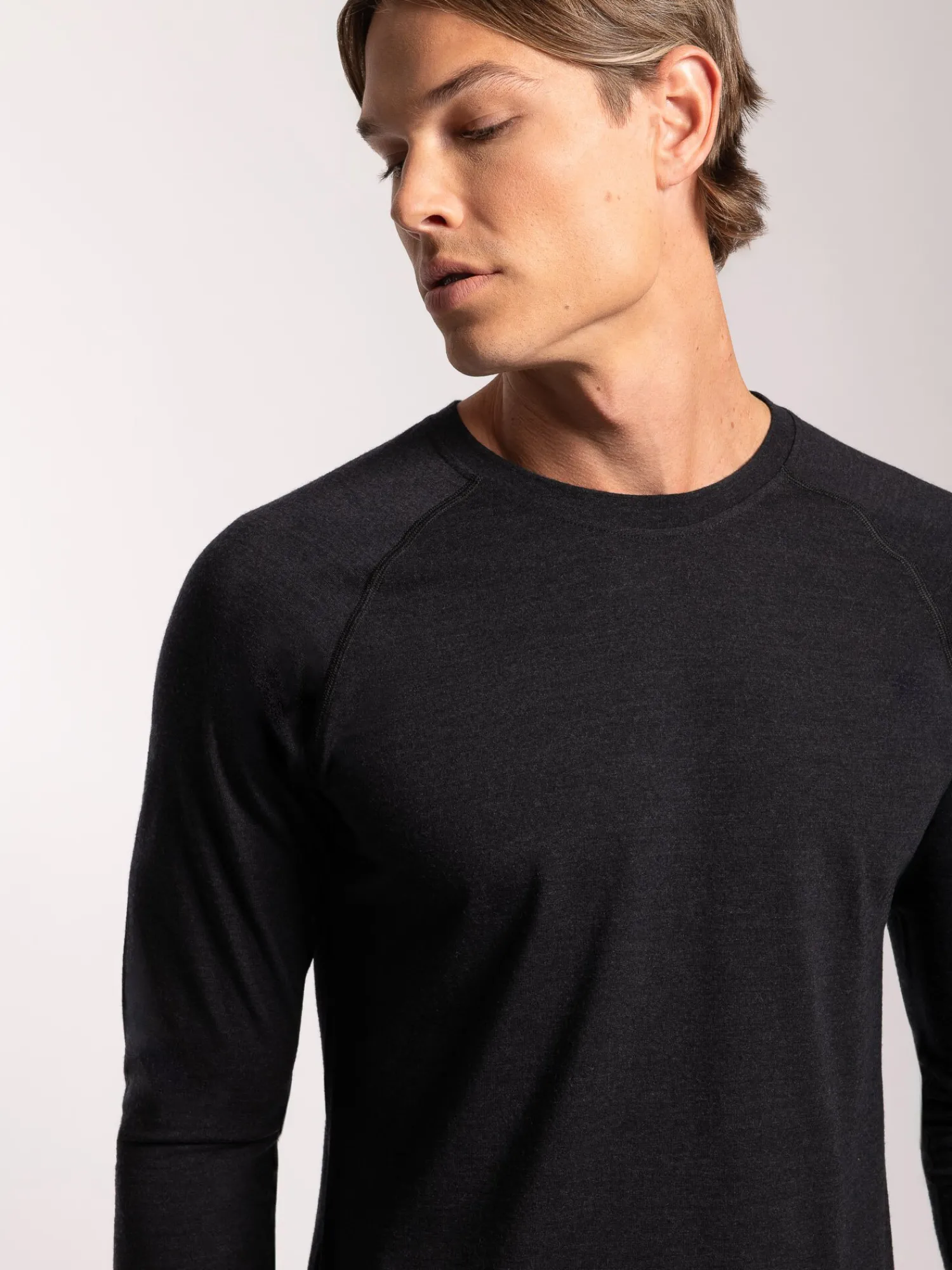 Online Rewoolution TASMAN - t-shirt 210 gr per uomo in colore nero
