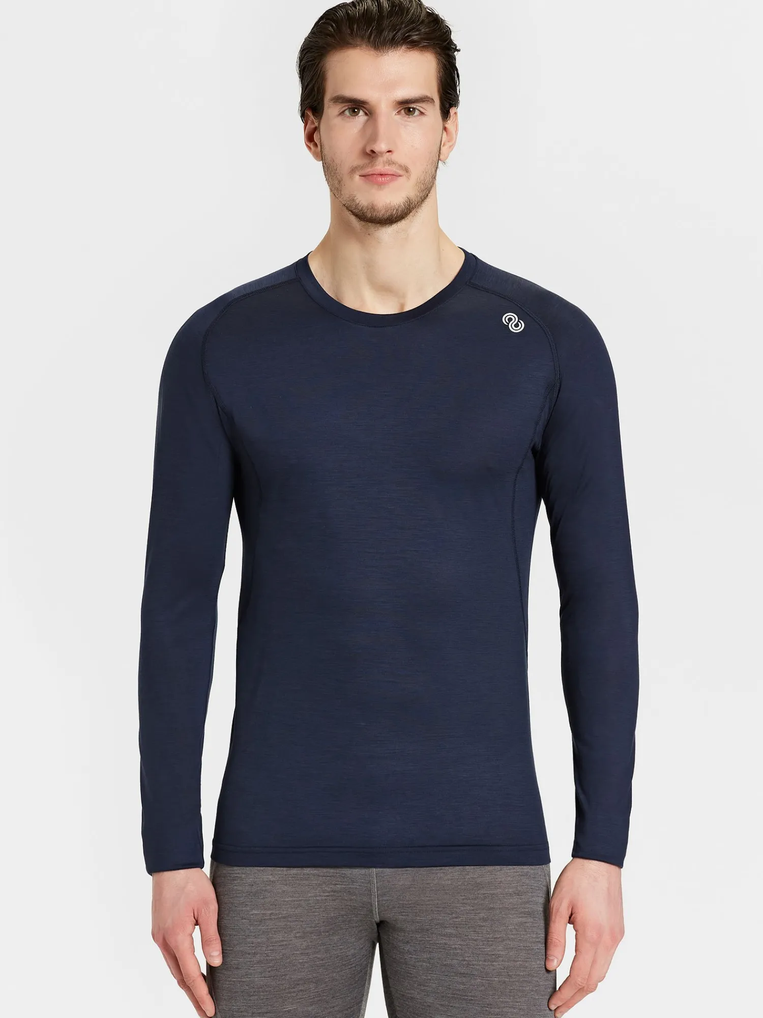 Fashion Rewoolution TOMMY - t-shirt in merino jersey 140 gr per uomo in colore blu