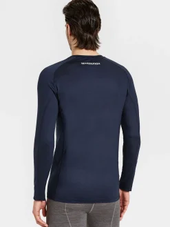 Fashion Rewoolution TOMMY - t-shirt in merino jersey 140 gr  per uomo in colore blu