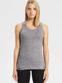 Clearance Rewoolution TOP - intimo in merino mesh 180 gr per donna in colore grigio