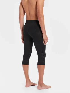 Outlet Rewoolution TRACK - leggings 140 gr per uomo in colore nero