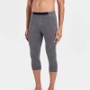 Best Rewoolution TRAIL - leggings in merino jersey 190 gr per uomo in colore grigio