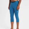 Online Rewoolution TRAIL - leggings in merino jersey 190 gr per uomo in colore blu