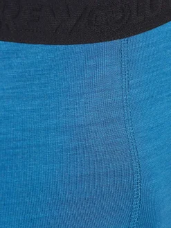 Online Rewoolution TRAIL - leggings in merino jersey 190 gr per uomo in colore blu