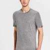 Best Rewoolution TRICK - t-shirt in merino jersey 140 gr per uomo in colore grigio