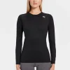 Clearance Rewoolution WIKI - t-shirt in merino jersey 190 gr per donna in colore nero